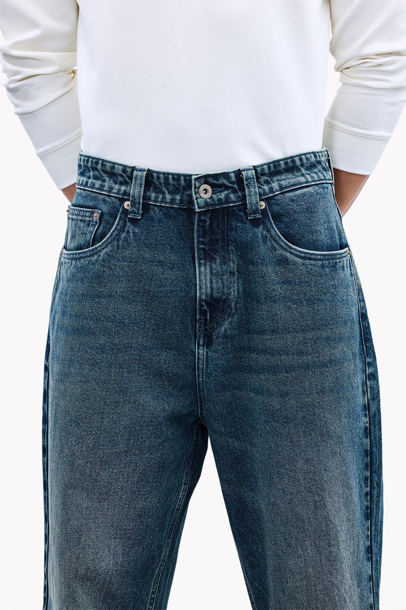 SNITCH Baggy Core Lab Washed Jeans - Image 3